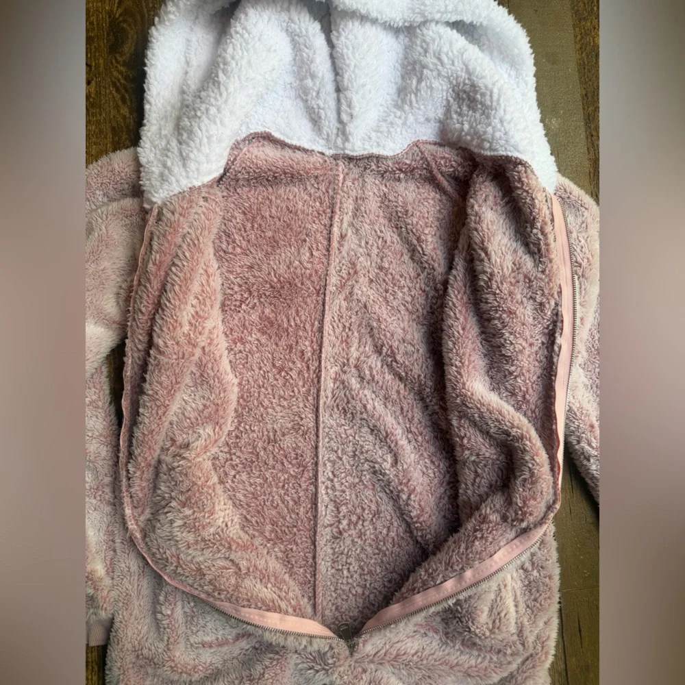 The Big Softy Teddy Fleece Onesie For Women Size S